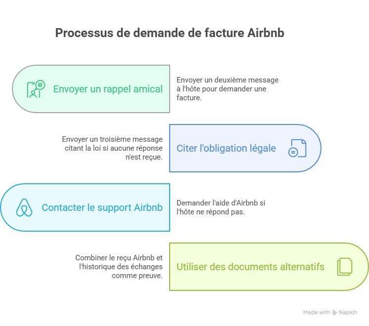 Facture Airbnb et justificatifs de réservation - visuel 7