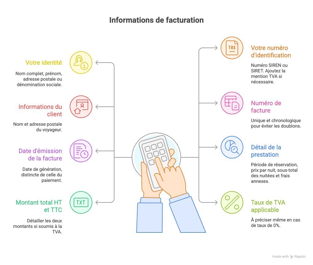 Facture Airbnb et justificatifs de réservation - visuel 5